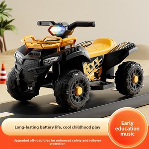 Quad Elettrico da Spiaggia per Bambini, Moto Fuoristrada a Quattro Ruote, Veicolo in Plastica a Batteria per Ragazzi e Ragazze da 1 a 6 Anni - Product Image 3