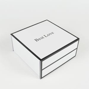 Caja de Recuerdos de Cartón Personalizada, Caja de Regalo para Bebés con Logotipo Personalizado, Regalo para Estudiantes, Papel Magnético con Esponja y Laminación Mate - Product Image 6