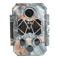 Caméra de chasse WiFi 4K 32MP CMOS, vision nocturne 940nm sans éclairs, déclenchement rapide 0,2s, étanche IP66, caméra de surveillance de la faune en extérieur