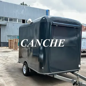 Carrito de Comida Móvil Popular en la UE para Panadería, Hot Dogs y Snacks, con Equipamiento - Product Image 4