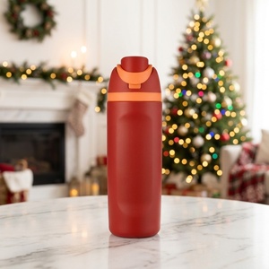 Venta al por mayor de fábrica, novedad 2026, termo deportivo para exteriores, sin BPA, de doble pared, de acero inoxidable, 24 oz, a prueba de fugas, para viaje. - Product Image 3