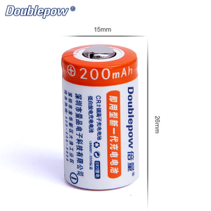 Supply wholesale <span class=keywords><strong>3</strong></span> V 200 mAh CR2 15260 rechargeable lithium batteries Calgary - Product Image 2