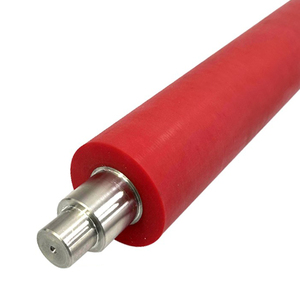 Op Maat Gemaakte Pu Gecoate Roller Met Rubber Gecoate Rollen Siliconen Rollers Rubber Wiellagers Gereviseerde Rubberen Wielen - Product Image 2