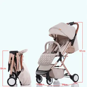 Snelle Levering Kinderwagen Kinderwagen Baby Winkelwagen