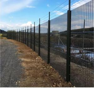 Secure Fence 358 Safety <strong>Barrier</strong> Panel Rigid Mesh Safety Fence razor Wire Prison Fence Prison Fence Dense Mesh Fence Panels - Product Image 5