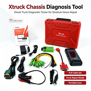 เครื่องมือวินิจฉัยแชสซี Xtruck พร้อมสายเคเบิลพื้นฐาน เครื่องทดสอบวินิจฉัยรถบรรทุกดีเซลสำหรับซ่อม Sinotruk Howo - Product Image 1