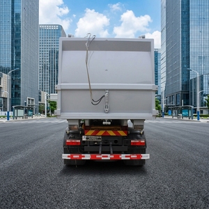 Camion benne à benne basculante Dongfeng 4x2 diesel avec conteneur amovible <span class=keywords><strong>de</strong></span> 14m³ et chargeur à crochet, camion à ordures 6 roues LHD - Product Image 6