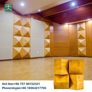 Tablero de aislamiento acústico de madera maciza Tiange, difusor de pared insonorizado, trampas de graves, paneles de esquina para cine en casa - Product Image 4