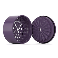 NOUVEAU Design FREE Customize Accessories 5 Parts Ceramic Herb Grinder 3.0 with Container Sunray Teeth Easy to Clean