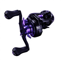 Carrete de Pesca Kemelun DC Baitcasting Pro con Freno Electrónico Inteligente, Sonido Impactante, Cuerpo Metálico Ligero, para Pesca con Señuelos, Mano Izquierda