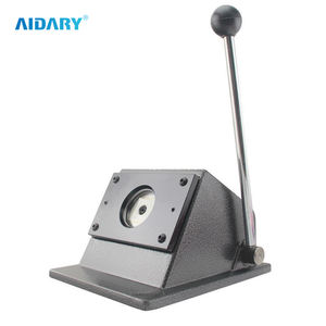 AIDARY OEM Nouveau Coupe-rond manuel de bureau pour métal et plastique, machine à découper les badges DIY 25MM-75MM, machine à découper le papier - Product Image 1