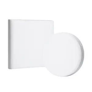 Frameless Surface Mounted Round Square LED Panel Lights Ceiling Light AC85 265V 18w 24w 36w 48W Modern Aluminum Alloy 180 20000