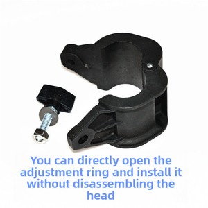 Anillo de ajuste de altura para motor eléctrico de pesca, ajustador de profundidad, abrazadera de tubo de acero, collarín de posicionamiento con bloqueo, nailon reforzado - Product Image 2