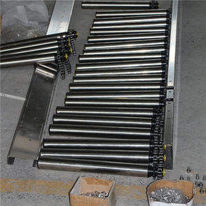 Çelik konveyör rulosu sistem otomatik boru sarıcı konveyör sistemi meyve makaralı konveyör - Product Image 4