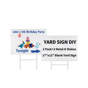 DIY Metal Art Yard Sign Customizable Address Stake - Easy-to-Install Home & Garden Accent, Perfect For Backyard Decor