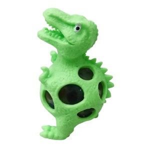Jouet anti-stress créatif en forme de dinosaure, balle en maille souple et élastique, pour adultes et enfants, pour soulager le stress - Product Image 5