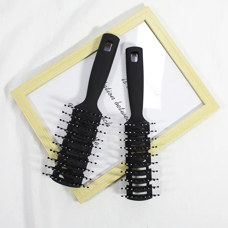 Men Hairdressing Comb Anti-static Hairbrush Plastic Brush Massage Comb