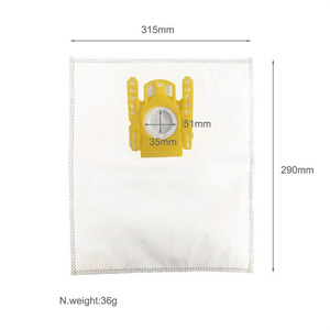 Sac à poussière non tissé pour <span class=keywords><strong>aspirateur</strong></span>, sac de collecte des déchets, sac de collecte des ordures pour aspirateurs <span class=keywords><strong>Karcher</strong></span> VC6100 VC6 200 VC6300 - Product Image 4