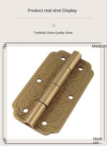 Современные латунные петли для мебели с доводчиком, регулируемые, угол открывания 180 градусов - Product Image 2