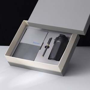 Cuaderno de Diario Personalizado con Bolígrafo Imprimible con el Logotipo Adjunto y Juego de Tazas de Café, Ideal para Regalos Corporativos - Product Image 1