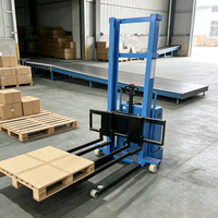 Gerbeur semi-électrique haute performance, transpalette manuel pour le stockage, le chargement et le déchargement des marchandises en entrepôt
