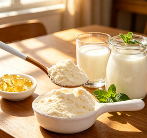 Leche de Cabra en Polvo Más Vendida en 2026: Fuente de Leche Natural Orgánica de Pastoreo; Se Disuelve Fácilmente, Promueve el Crecimiento Saludable, <span class=keywords><strong>0</strong></span> Aditivos - Product Image 1
