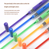 Marqueur acrylique liquide direct 84 couleurs OEM, marqueur de dessin artistique à pointe personnalisée, vente en gros
