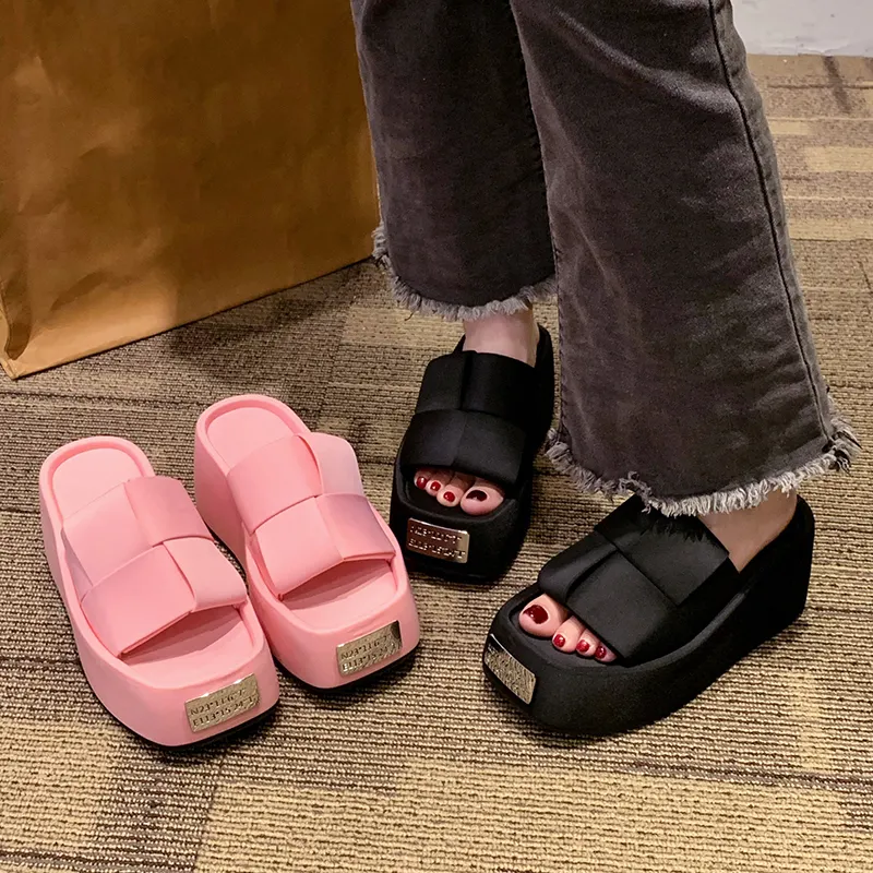 Sandal flip-flop wanita, Kasut datar rumah perempuan penjualan terbaik 2023
