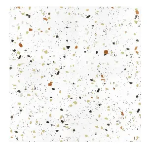 Cina produttore di Fabbrica di trasporto Bianco Volakas 600x600mm terrazzo ceramica pavimenti in piastrelle prezzi