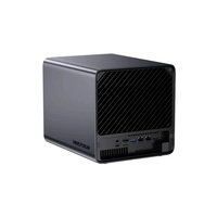 MINISFORUM N5 Pro NAS Mini PC AMD Ryzen AI 9 HX PRO 370 5-Bay HDD+3-Bay SSD DDR5 ECC OCuLink 2xUSB4 10G+5G 2xLANs Server Rumah