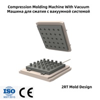 Máquina de Moldeo por Compresión de Caucho de Alta Productividad HWAYI de 100 Toneladas con Motor de Control PLC y Bomba - Planta de Moldeo de Juntas Tóricas/Sellos de Aceite