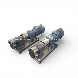 Pompe à lobes à rotor unique Ace 25HP 18.5KW -160 en acier inoxydable SS304 SS316L pour le transfert de liquides à haute viscosité - Product Image 4