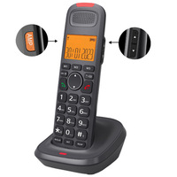 Deux Téléphones Sans Fil DECT pour Bureau et Domicile Professionnel