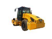 Compacteur routier, rouleau vibratoire à tambour en acier entièrement hydraulique de 10 tonnes pour projets autoroutiers