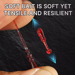 WEIHE 50 pièces/sac Leurre de surface souple en PVC de 20 mm pour la pêche au <span class=keywords><strong>poisson</strong></span> de mer et au bar en pêche à la ligne - Product Image 5