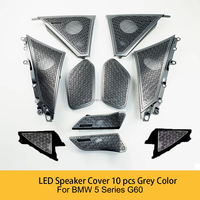 Autowellus AUDIO Glow Cover pour Série 5 I5 M5 G60 G61 G90 G99, garniture de panneau de porte, éclairage ambiant, kit 12V 10W
