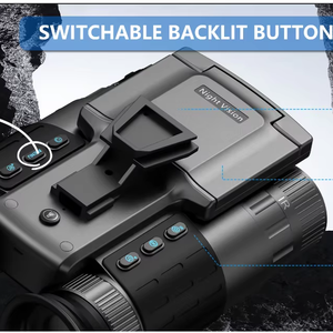 Binoculares de Visión Nocturna HD de Doble Pantalla DF 9155 con Telescopio Infrarrojo, Gafas Metálicas para Montar en la Cabeza para Comercio Exterior - Product Image 5