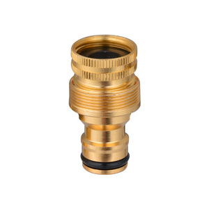 Adaptador de grifo de latón Huabangshi de 16 mm, convertidor para fregadero, para conexión de manguera de goma. - Product Image 2