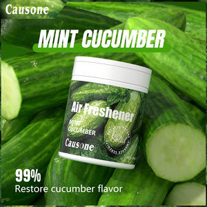 เจลปรับอากาศชนิดแข็ง 250 กรัม พร้อมเทคโนโลยีกำจัดกลิ่นจากพืชและผลไม้ ช่วยยับยั้งกลิ่นไม่พึงประสงค์ ให้ความสดชื่นยาวนาน สำหรับรถยนต์ บ้าน และสำนักงาน - Product Image 3