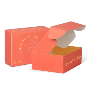 manufacture price Custom label brand cloth carton corrugated gift mailing box for packing delivery