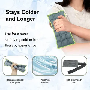 World-bio Adjustable Hot And Cold Cryoherapy Gel Wraps Support Injury Recovery For Knees Back Shoulders Arms And Legs