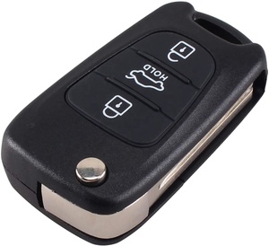 <span class=keywords><strong>Coque</strong></span> de clé à distance en aluminium et ABS noir pour Rio Rondo Soul Sportage pour I20 I30 I35 <span class=keywords><strong>IX20</strong></span> IX35 en gros - Product Image 1