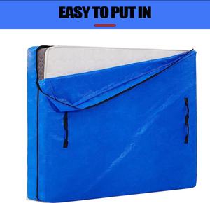 Üretim yatak çantası taşımak kolay yeniden hareketli özel boyut güçlü fermuar ile yüksek kaliteli PE yatak çantası - Product Image 5