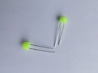 Lampe led avec lentille diffuseur de 5mm, lumière verte, 360 degrés