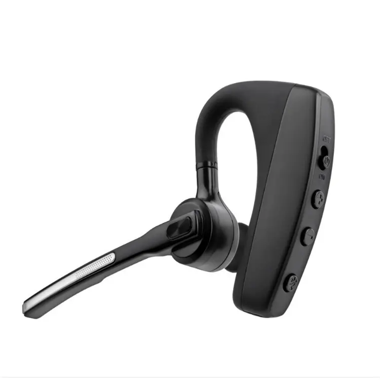 Cool-auriculares de una sola oreja estéreo BT 5,0, cascos inalámbricos deportivos con gancho para la oreja