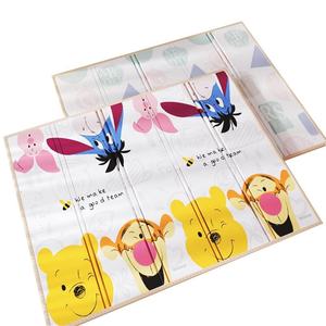 Tapis de jeu extra large en XPE rembourré, ensemble de jouets pour enfants, tapis de ramper naturel pour bébé, pliable, imperméable, imprimé animal, non toxique, pour le camping - Product Image 1