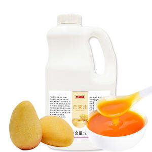 Jus concentré aromatisé à la fraise en bouteille pour sirop de fruits halal et applications de garniture pour bubble tea aux meilleurs prix - Product Image 5