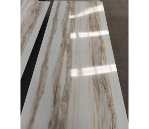 Lámina <span class=keywords><strong>de</strong></span> PVC Plástico Moderna, Impermeable, con Protección UV, Diseño Mármol, para Paneles <span class=keywords><strong>de</strong></span> Pared <span class=keywords><strong>de</strong></span> Hotel, 2.5mm, Alta Calidad - Product Image 4