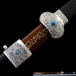 Épée gravée chinoise pour améliorer les cadeaux d'artisanat des mauvais esprits de la maison de ville FengShui - Product Image 6