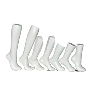 Hoge Hak Voet Mannequin Plastic Vrouwelijke Voet Mannequin Display Schoenen Voetbal Training Voet Mannequin Voor Sokken